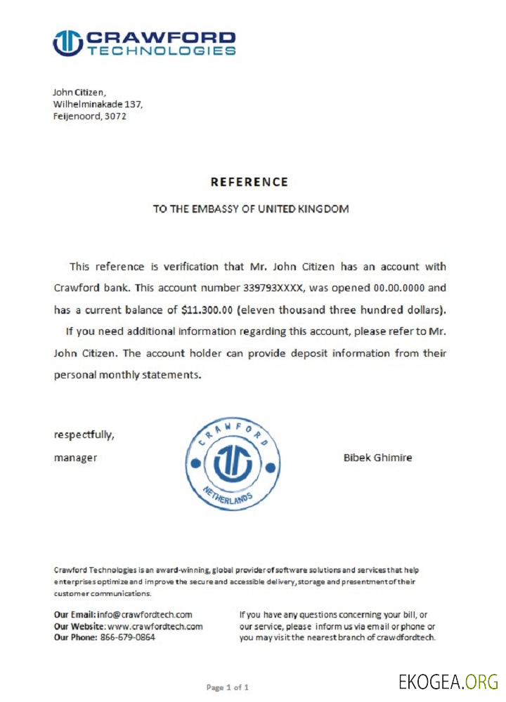 Pays , Bas , Crawford bank , reference